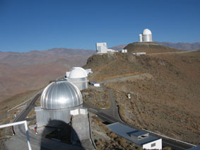 Astronomick tovre La Silla, Chile ...