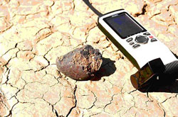 Nlez meteoritu .1, Silver Dry Lake 001
