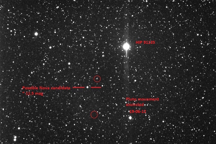 Mira Ceti discovery image